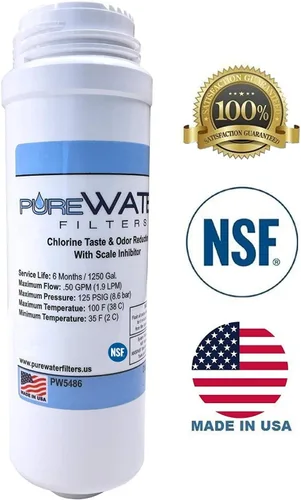 Vista 2 de PureWater - Cartucho de filtro de agua de repuesto para Keurig B150/K150 B155/K155 K2500 K3000 B3000SE K3500 K4000