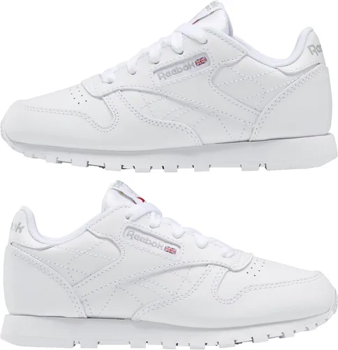 Vista 14 de Reebok Little Kid Classic - Tenis de cuero Negro
