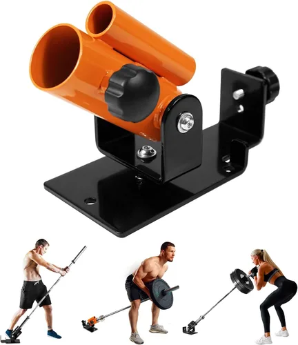 Vista 7 de Yes4All Exercise Machine Adjustable T Bar Row Attachment, D Row Handle/Landmine Handle Attachment with Textured Rubber Handles