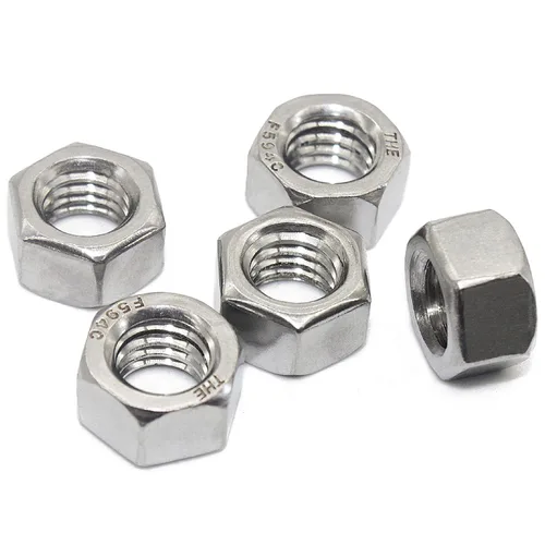 Vista 2 de Fullerkreg Tuerca hexagonal inoxidable de 1/4"-20, acero inoxidable 304, acabado brillante, (100 piezas)