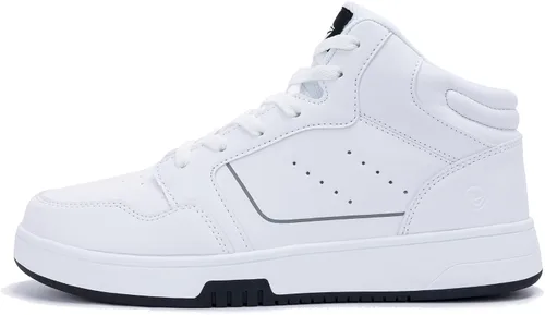 Vista 4 de QAUPPE Zapatos deportivos para hombre con soporte para el arco, zapatos de skate de moda, antideslizantes, deportivos, atléticos, para caminar