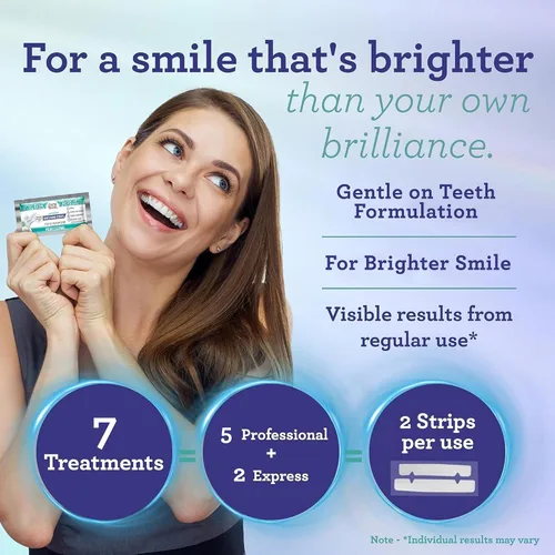 Vista 3 de GuruNanda Smile Kit de cuidado bucal – Enjuague bucal MCT Oil Pulling con aceite de coco fraccionado y tiras blanqueadoras de dientes de 7 días