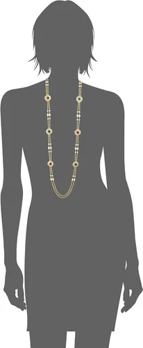 Vista 2 de Ben-Amun Jewelry Collar de cadena con dije de duquesa, Vidrio