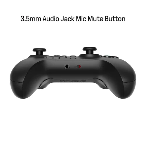 Vista 3 de 8Bitdo Ultimate Wired Controller for Xbox Series XS, Xbox One and Windows, PC Gaming Gamepad with Back Buttons, Trigger Vibration, 3.5mm Audio Jack