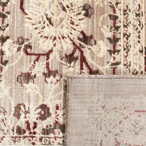Vista 3 de Safavieh Infinity Collection INF593D - Camino (6.6 x 26.2 ft), color beige y amarillo