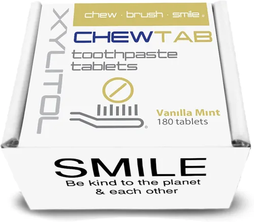 Vista 4 de Pastillas de pasta de dientes Chewtab Recambio de menta
