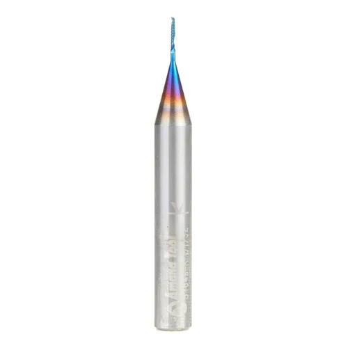 Vista 34 de Amana Tool Spektra 51412-K, 51412-K, 3/16 D x 5/8 CH x 3/16 SHK x 2 pulgadas de largo, acabado de espejo