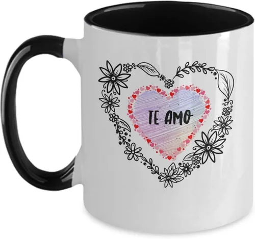 Vista 5 de San Valentín Vaso para la jefa de la casa perfecto regalo para novia, enamorada, esposa y prometido vaso con afirmaciones positivas, 11onza