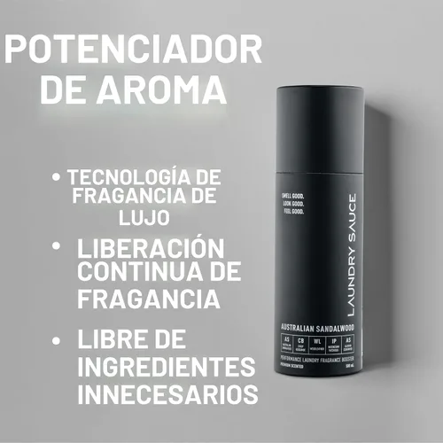 Vista 4 de Laundry Sauce - Cápsulas de detergente perfumado de lujo y paquete de refuerzo de aroma (Sándalo australiano), cápsulas de lavado de ropa premium