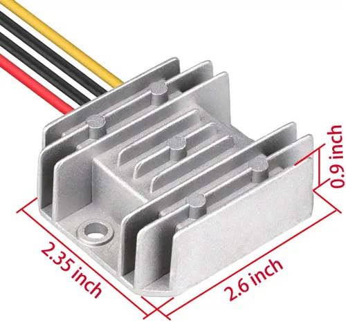 Vista 4 de DC 8V-40V a 12V 3A Convertidor de Boost de Buck Automático Regulador Reductor de Voltaje Convertidor Baja/Subida Regulado Fuente de Alimentación DC