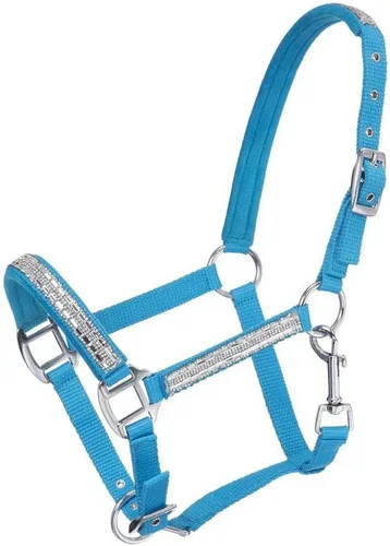 Vista 3 de Tough 1 Mini Adj Nylon Halter w/Cristales
