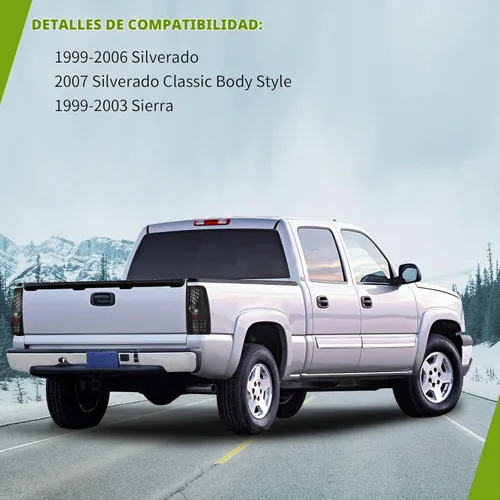 Vista 6 de AUTOSAVER88 Luces traseras LED compatibles con Chevy Silverado 1999-2006, 2007 Chevy Silverado Classic, lámparas traseras para GMC Sierra 1999-2002