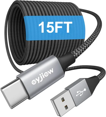 Vista 10 de Cable USB a USB C, cable USB A a USBC para iPhone 17/16/15 Serie, para Samsung Galaxy S26 S25 A17 A16, Moto G Play, estuche de carga
