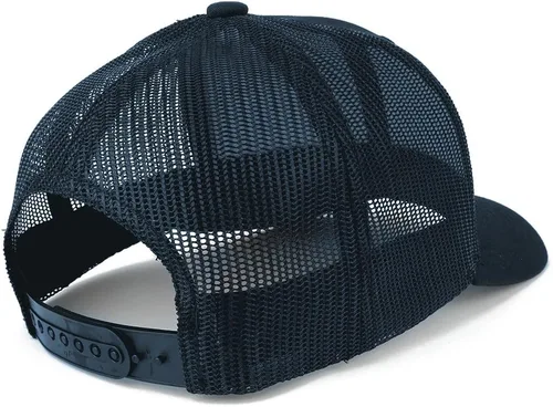 Vista 2 de Gorra de malla estilo camionero de ajuste retro con parche TOPGUN de la marina de EE. UU