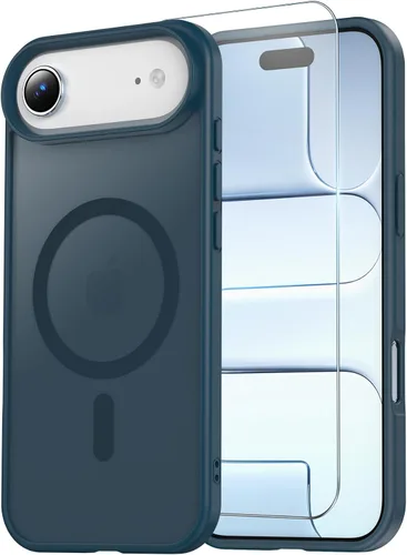 Vista 56 de Funda transparente para iPhone 11 con protector de pantalla, compatible con Magsafe, antiamarilleo, protección de grado militar, a prueba de golpes