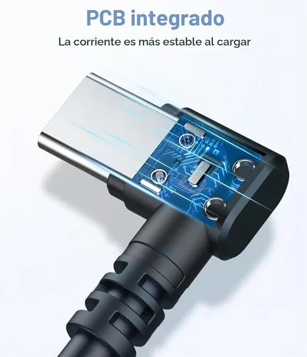 Vista 2 de Pixelman Cable de alimentación para cámara de salpicadero, cable de carga de cámara de tablero (9.8 pies tipo C) con anillo magnético, cable