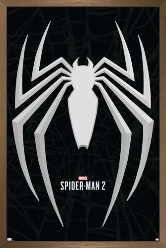 Vista 15 de Trends International Marvel's Spider-Man 2 - Póster de pared con icono de Peter Parker, 22.4 pulgadas de largo x 14.7 pulgadas de ancho, versión