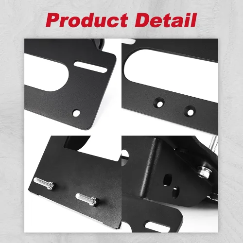 Vista 4 de Xitomer Eliminador de guardabarros apto para GROM MSX125 2017 2018 2019 2020 GROM Tail Tidy soporte para placa de matrícula