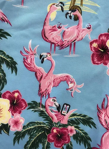 Vista 5 de Funny Hawaiian Shirts Tropical Vacation Humor Hawaii Button Down Polo Shirt Men