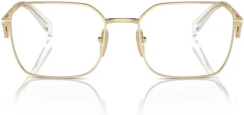 Vista 2 de Prada Marco de gafas PR A51V Pale Gold 5519140 mujer, Oro pálido