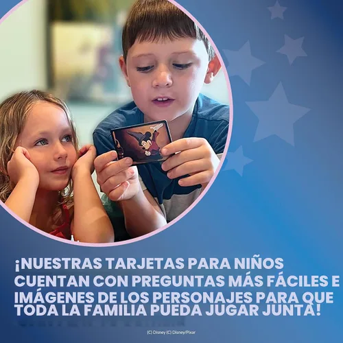 Vista 5 de El Mundo Mágico de Juegos de Trivia de Disney – Juegos de Mesa para la Noche Familiar, Juego de Mesa Multijugador, Juego de Mesa Familiar