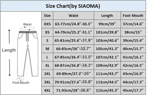 Vista 3 de SIAOMA Native American Pants Unisex Indios Cintura Elástica Pantalones Jogger