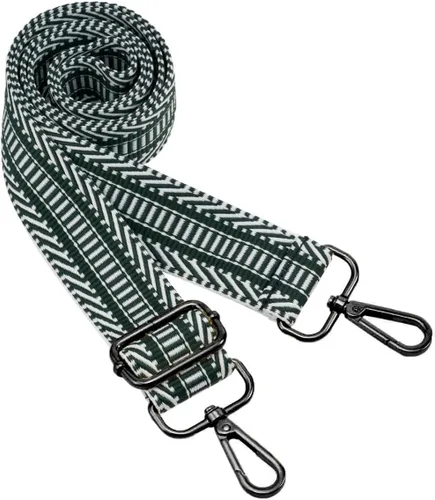 Vista 137 de ZOOEASS Hebillas de níquel Correa ancha para el hombro ajustable de repuesto para cinturón de pistola, hebilla de guitarra estilo bandolera