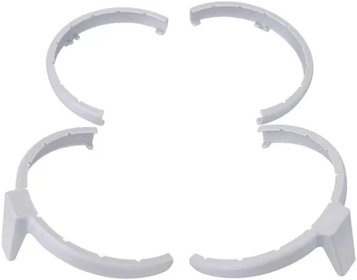 Vista 8 de Fit for Flip Prop Bumper Protective Anti-Collision Cover Ring Protectors,for Flip Drone Accessories Propeller Guard(Black)
