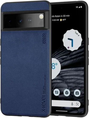 Vista 18 de X-level Funda protectora para Google Pixel 8, delgada, de doble capa, a prueba de golpes, cuerpo completo, parte trasera de policarbonato duro