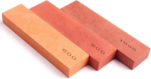 Vista 9 de 3pcs Sharpening Stone Set, Medium 240# 320# 400#-100x20x12mm