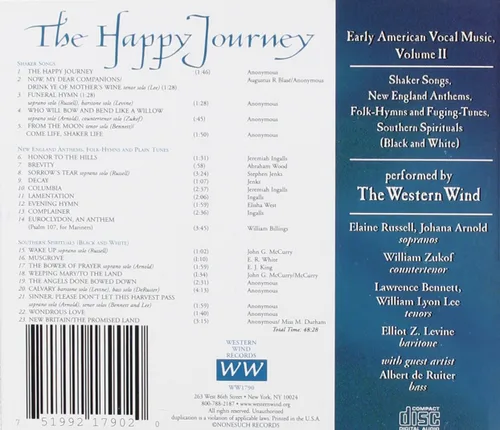 Vista 2 de Happy Journey Early American Vocal Music