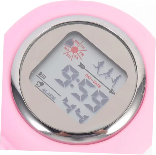 Vista 6 de Mikikit 2 unids cronómetro de bolsillo broche de entrenamiento luminoso partido árbitro mini cubierta temporizador temporizador digital deportes