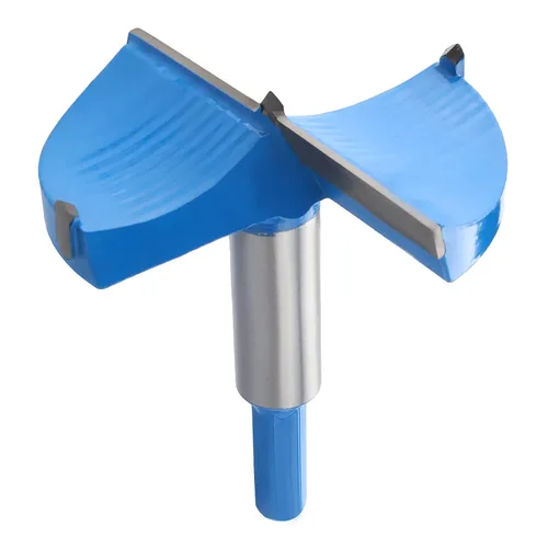 Vista 8 de Forstner Broca de taladro de 1.65 pulgadas / 1.654 in para carpintería, brocas de perforación de madera de carburo con mango hexagonal de 2/5