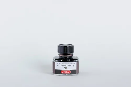 Vista 2 de Tinta para pluma estilográfica Herbin - 1.0 fl oz Embotellada - Cacao du Bresil