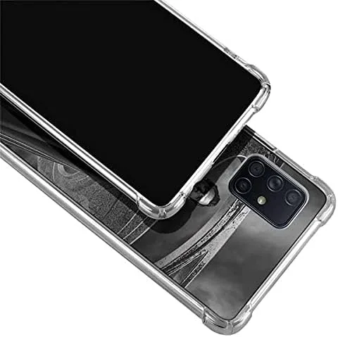 Vista 2 de Skinit Clear Phone Case Compatible with Galaxy A71 5G - Officially Licensed The Justice League (2017) Superman Poster Design