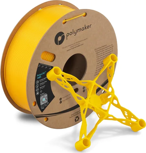 Vista 33 de Polymaker Filamento ABS Pro para impresora 3D de 0.069 pulgadas, color negro, ABS de grado de ingeniería de 2.2 lbs con alta resistencia al calor