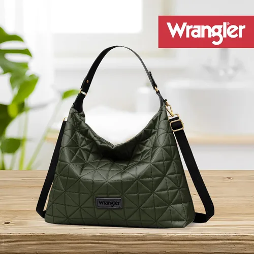 Vista 2 de Wranger Hobo acolchado grande para mujer
