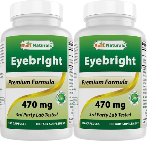 Vista 8 de Best Naturals Eyebright 470 mg 180 Capsules