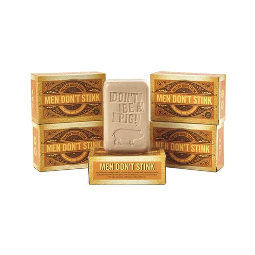 Vista 2 de Walton Wood Farm: Bear Essentials, barra de jabón de 10.5 onzas, perfumada de ciprés y enebro