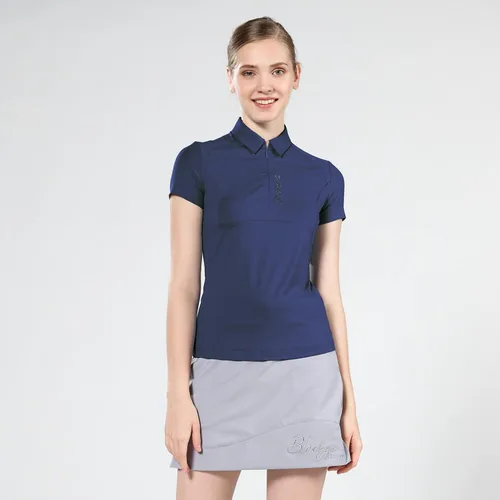 Vista 4 de EAGEGOF Camisa de manga corta para mujer polo de golf ajuste estándar