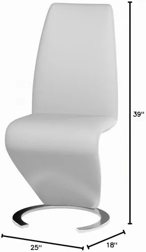 Vista 3 de Global Furniture USA T252E - Mesa auxiliar Blanco