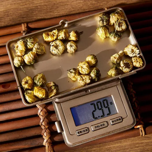 Vista 5 de ChaWuWarmSun [A] Té de crisantemo, 1.75 oz/50 g, TongXiang Chinese Taiju
