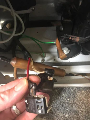Vista 5 de Kit de relé y sobrecarga para compresor de refrigerador, 5 juegos, arrancadores de refrigerador QP2-4R7 4.7 ohmios 1 pin Relés de arranque PTC