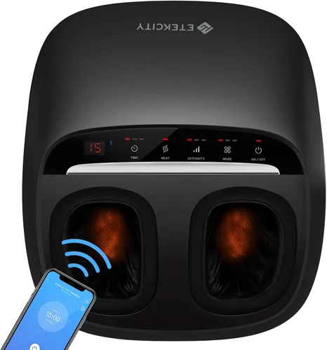 Vista 10 de Etekcity Masajeador de cuello inalámbrico FSA para aliviar el dolor de Negro profundo
