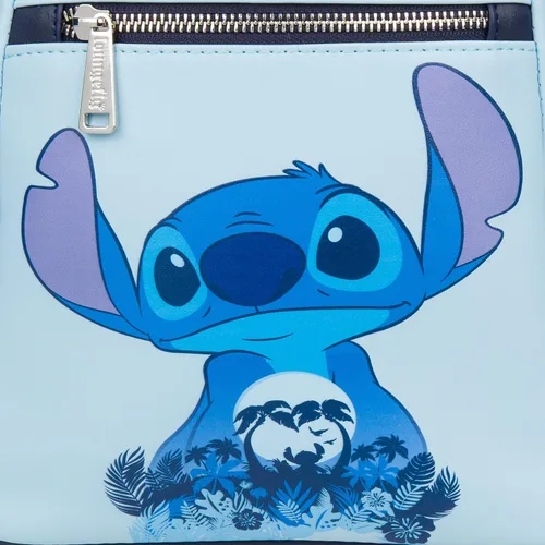 Vista 7 de Loungefly Mini mochila Disney Stitch, Azul, Mochila