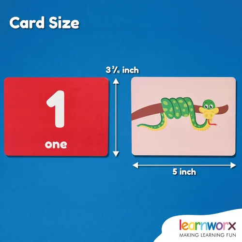 Vista 6 de Tarjetas flash de números para niños pequeños Premiadas - Tarjetas flash de matemáticas para niños pequeños Aprende a contar tarjetas numéricas