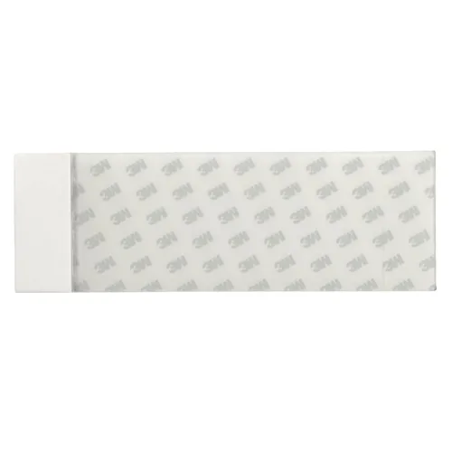 Vista 2 de 3M ScotchPad Packaging Tape Pad 3750P es un respaldo de polipropileno con un adhesivo de resina de caucho. Hojas de cinta precortadas y acolchadas