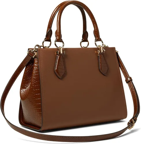 Vista 2 de Michael Kors Marilyn Medium Satchel Chestnut Talla única, Castaño