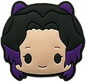 Vista 6 de 11 dijes para zapatos de anime Kimetsu no Yaiba Chibi, accesorios para zuecos de manga y zuecos de Demon Slayer Croc Charm para una variedad