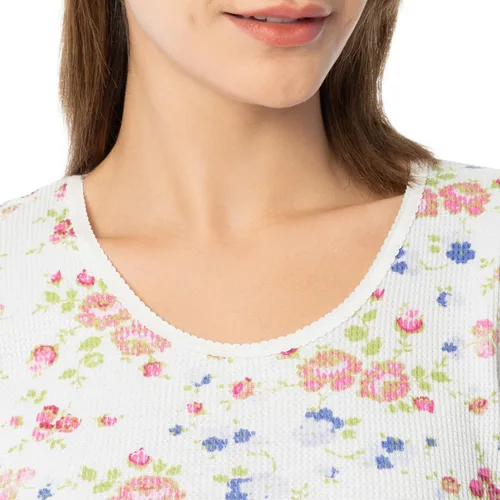 Vista 3 de Indera Ropa interior térmica de punto Raschel de algodón peinado para mujer